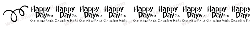 Happy chirden’s Day字体转换